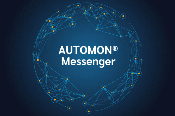 product name on an abstract blue and yellow background