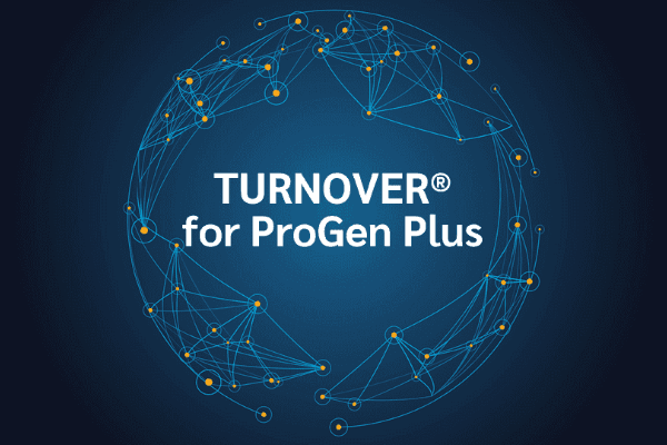 product name on an abstract blue and yellow background